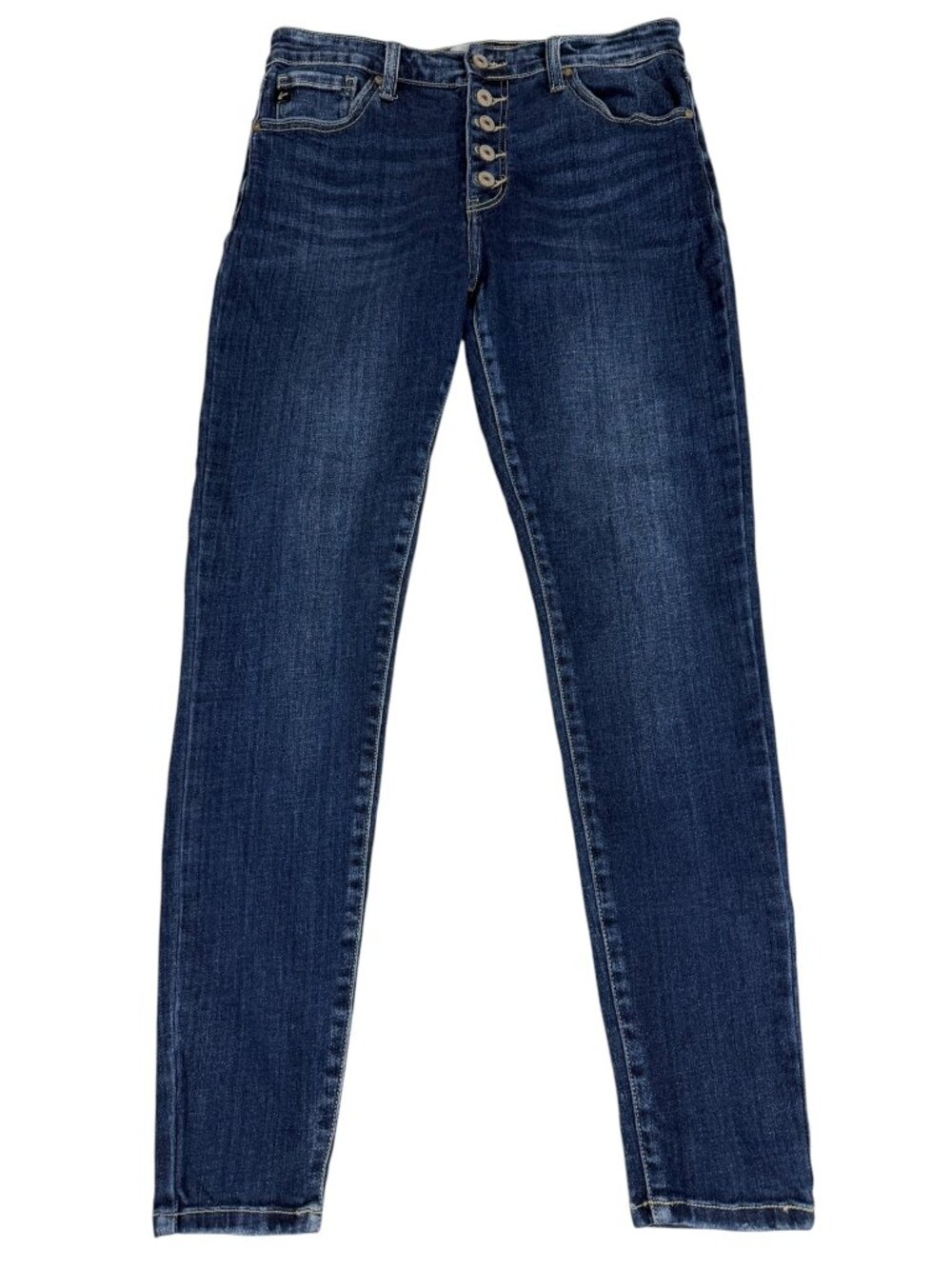 KanCan Size 29 Waist Dark Wash Skinny Button Fly Jeans